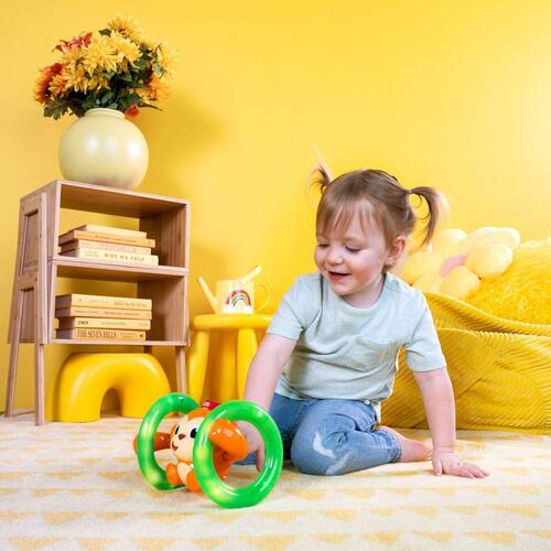 Babylegetøj musik - Bright Starts Little Roll & Glow Monkey