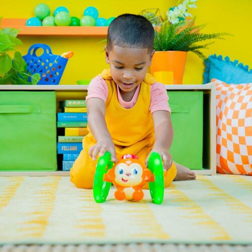 Babylegetøj musik - Bright Starts Little Roll & Glow Monkey