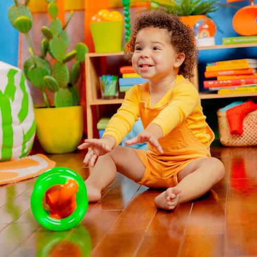 Babylegetøj musik - Bright Starts Little Roll & Glow Monkey