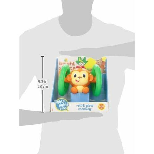 Babylegetøj musik - Bright Starts Little Roll & Glow Monkey