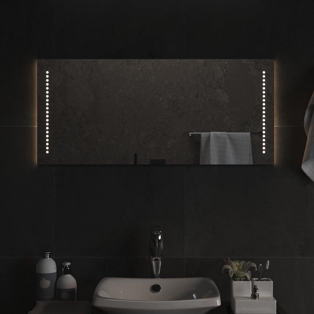 Badeværelsesspejl Med Led-lys - 40 x 90 cm