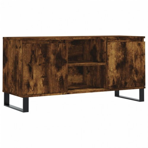 TV-bord 104 x 35 x 50 cm - røget egetræ
