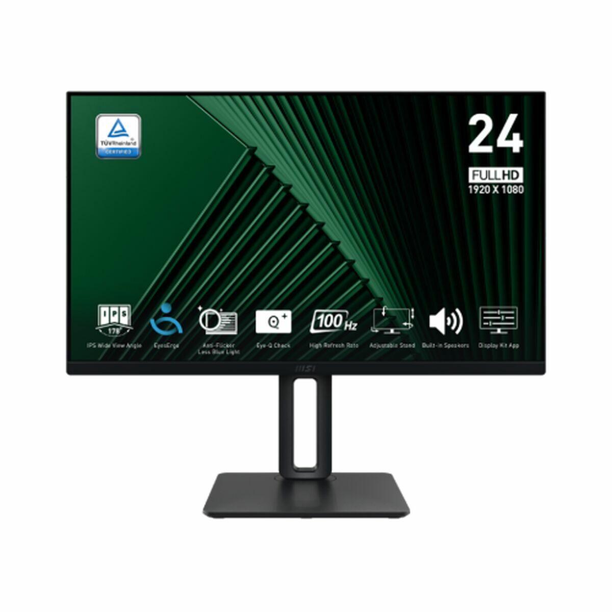 PC skærm MSI 24" Full HD IPS 100 Hz (23,8")