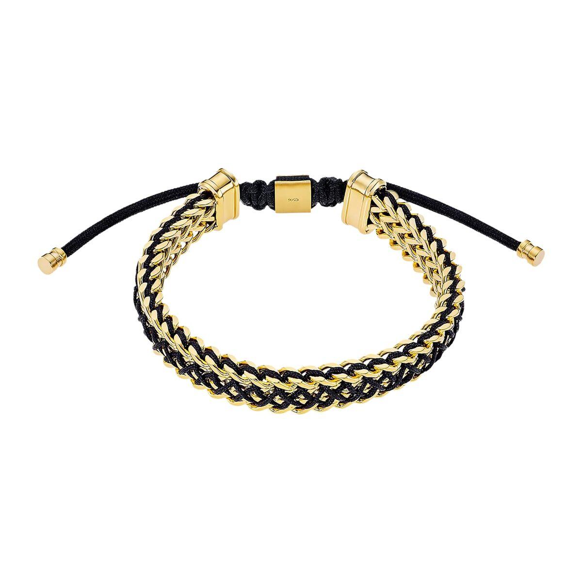 Lotus LS2374-2/4 armbånd til mænd - sort/guld