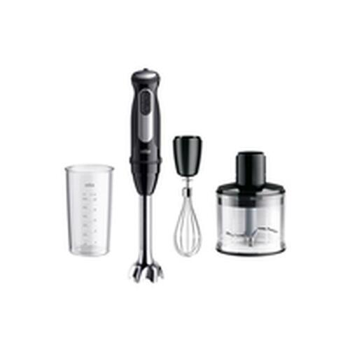 Braun MQ55236MBK mini piskeris og mælkeskummer, sort