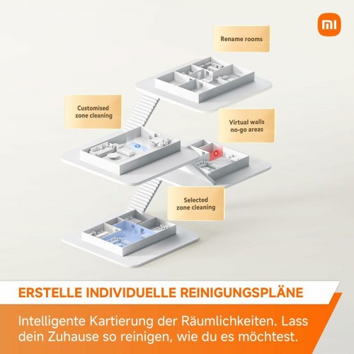 Robotstøvsuger Xiaomi Vacuum S20 BK - 5000 Pa, Wi‑Fi, 3200 mAh