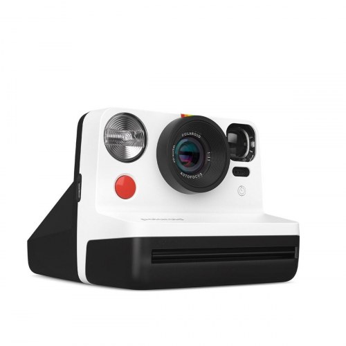 Instantkamera Polaroid - Funktionsklart 11,2 × 9,4 × 15 cm (hvid/sort)