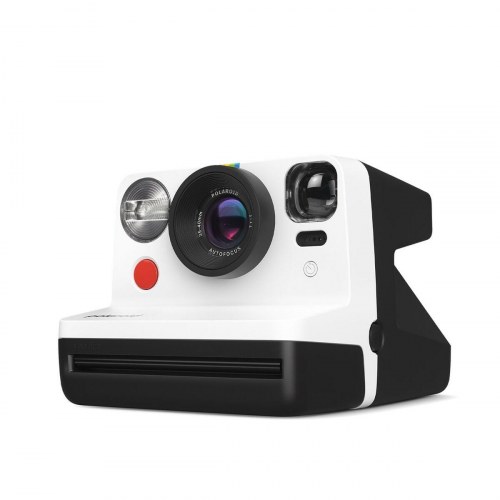 Instantkamera Polaroid - Funktionsklart 11,2 × 9,4 × 15 cm (hvid/sort)