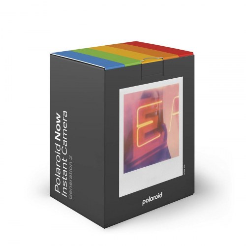Instantkamera Polaroid - Funktionsklart 11,2 × 9,4 × 15 cm (hvid/sort)