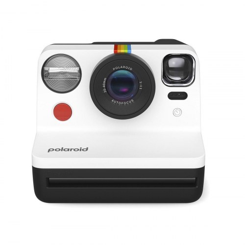 Instantkamera Polaroid - Funktionsklart 11,2 × 9,4 × 15 cm (hvid/sort)