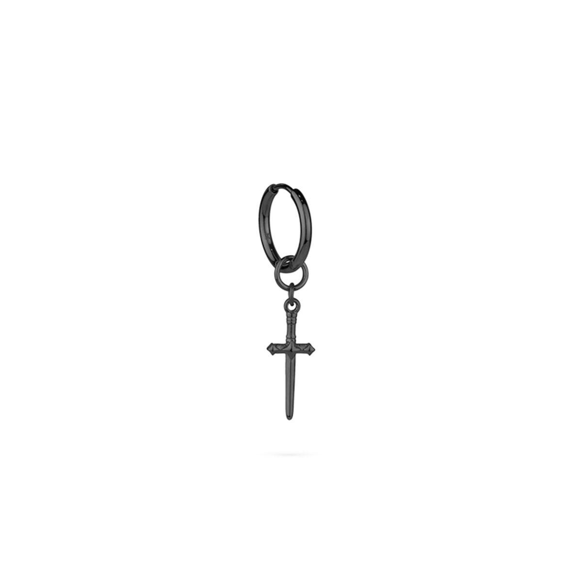 Radiant RH000195 ørering til mænd - sort