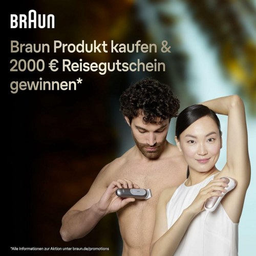 Braun Series 3 barbermaskine - blå/sort, wet & dry