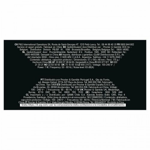 Braun Series 3 barbermaskine - blå/sort, wet & dry