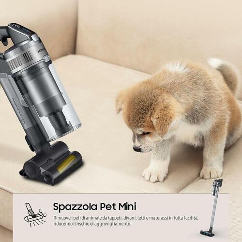 Støvsuger stav Samsung VS20B75ACR5/WA 550 W, LED, 800 ml