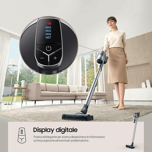 Støvsuger stav Samsung VS20B75ACR5/WA 550 W, LED, 800 ml