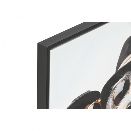 Billeder på lærred - Hundemotiver, 62 × 62 cm, 4 stk