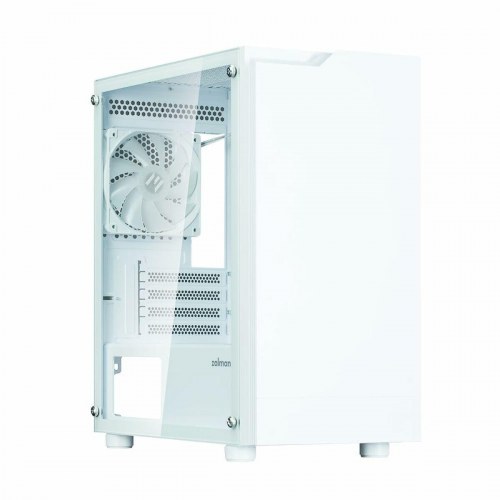 PC kabinet Zalman T4 Plus - ATX/Micro-ATX/Mini-ITX, hvid
