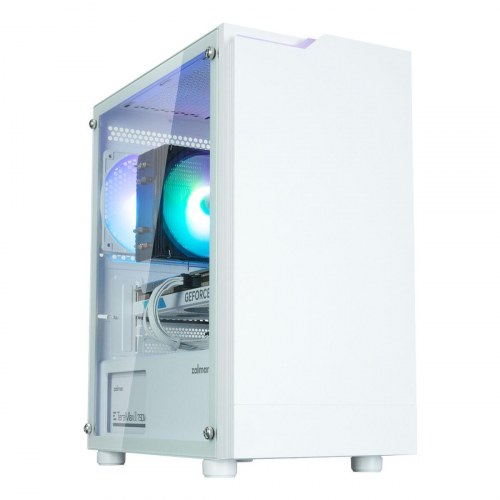 PC kabinet Zalman T4 Plus - ATX/Micro-ATX/Mini-ITX, hvid