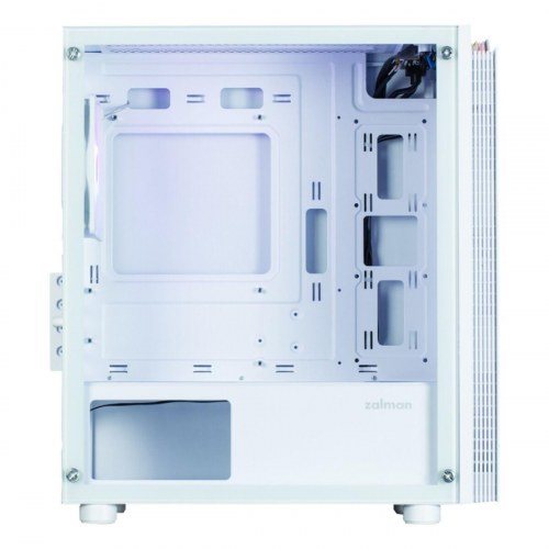 PC kabinet Zalman T4 Plus - ATX/Micro-ATX/Mini-ITX, hvid