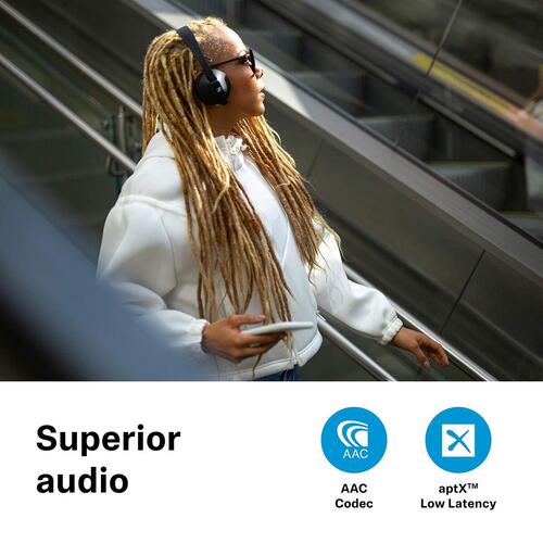 Trådløse høretelefoner Sennheiser HD 250BT - sort