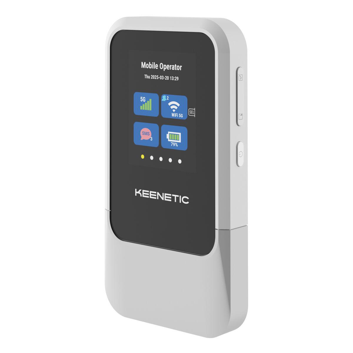 Keenetic Roamer 5G KN-5210-01-EU - mobilt Wi‑Fi 6 modem billede