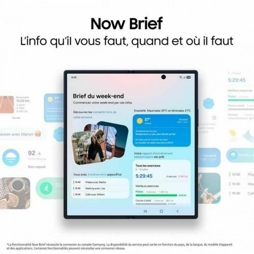 Samsung Galaxy Z Fold7 8" 12 GB/256 GB - Sort