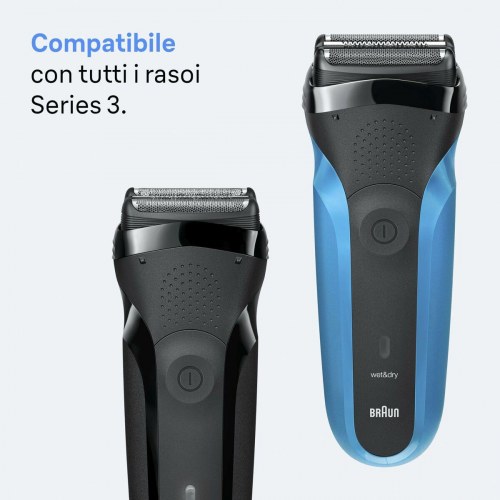 Barberhoved Braun Series 3 - sort