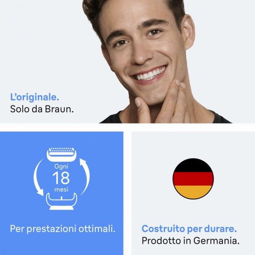 Barberhoved Braun Series 3 - sort