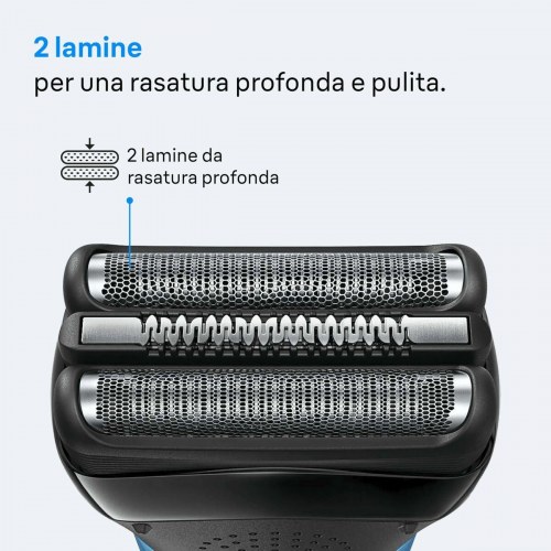 Barberhoved Braun Series 3 - sort
