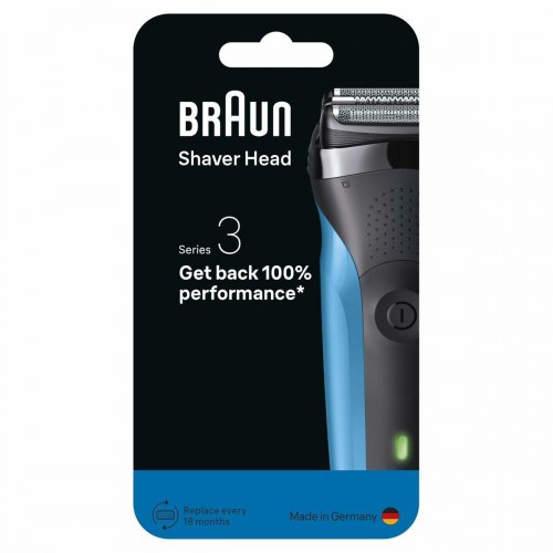 Barberhoved Braun Series 3 - sort