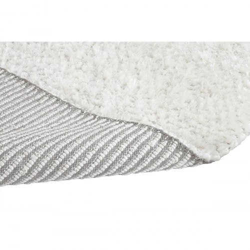 Gulvtæppe hvid 160 x 230 cm