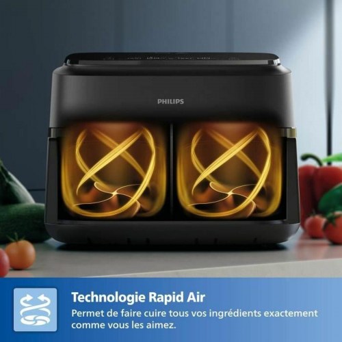 Airfryer Philips NA150/00 - sort 7,2 l
