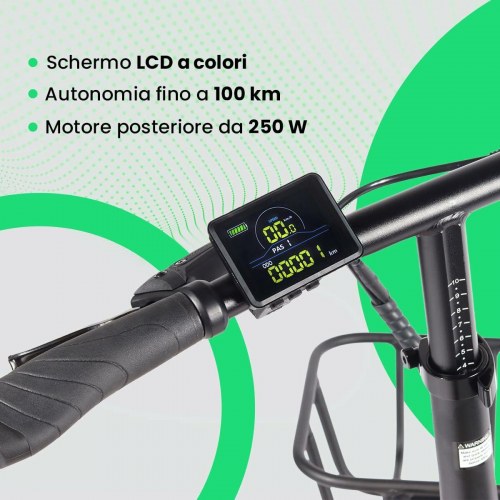 Youin BK1750 Luxor II Pro elcykel - gul, 250 W, 20"