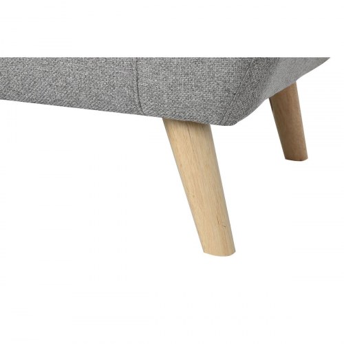 Sofa - grå/natur Scandi 3-personers, 172 × 82 × 82 cm