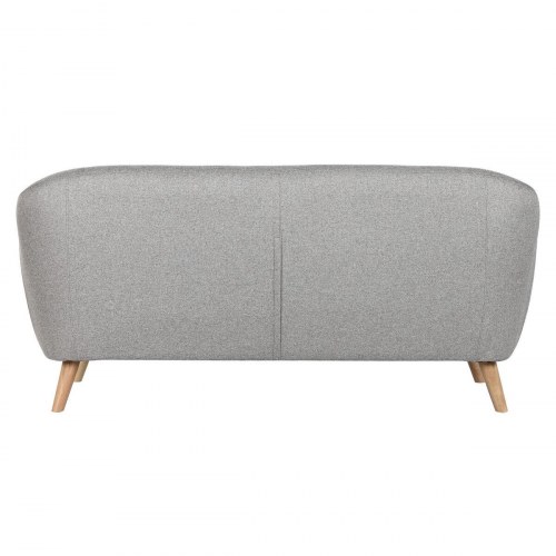 Sofa - grå/natur Scandi 3-personers, 172 × 82 × 82 cm