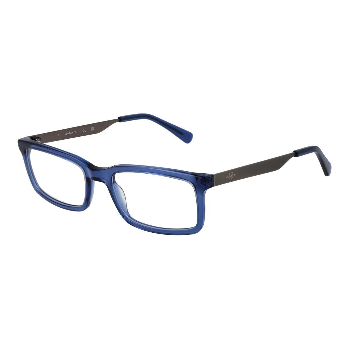 Gant GA50003 53090 brillestel - herre, blå rektangulær