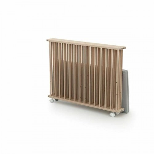 Kravlegård WEBABY 100 x 100 cm - Beige birketræ