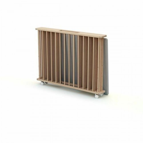 Kravlegård WEBABY - Beige 70 × 100 cm med hjul