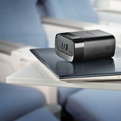 Powerbank NGS TWIX30 30.000 mAh - sort, 140 W