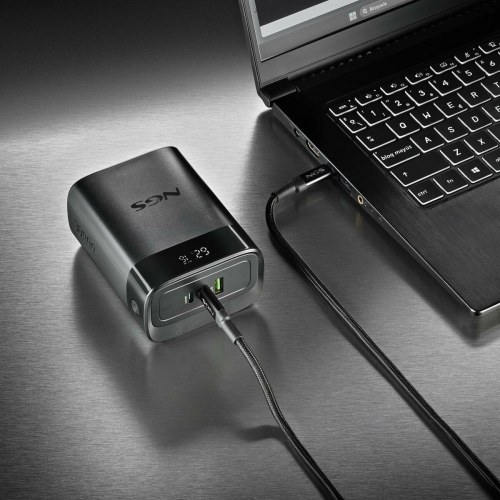Powerbank NGS TWIX30 30.000 mAh - sort, 140 W