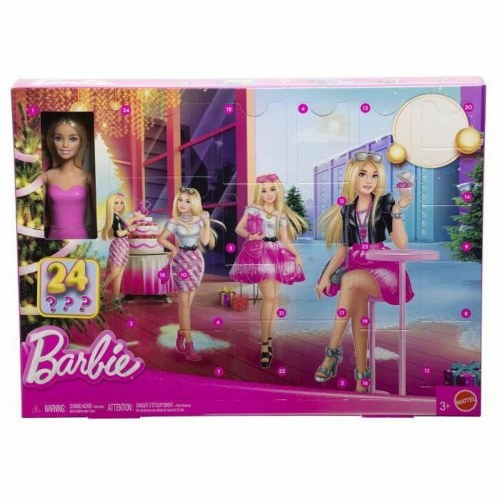 Julekalender Barbie - Adventskalender med 24 dele