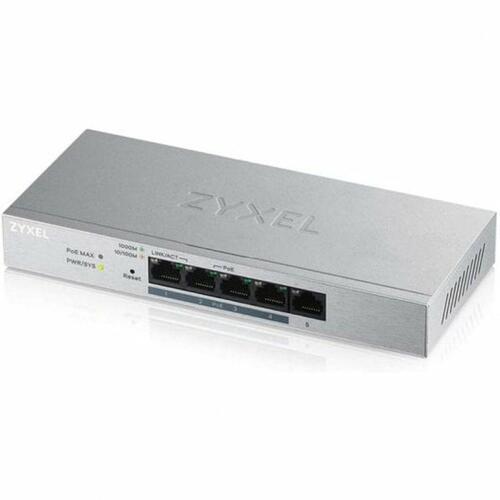 Netværksswitch ZyXEL GS1200-5HP v2 - 5-port Gigabit med PoE+