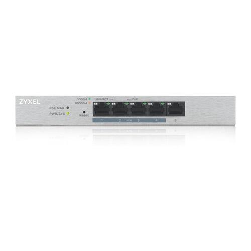 Netværksswitch ZyXEL GS1200-5HP v2 - 5-port Gigabit med PoE+