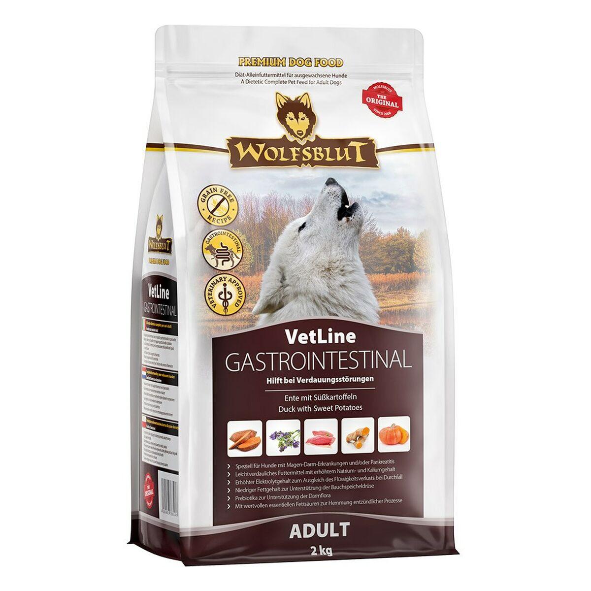Wolfsblut VetLine Gastrointestinal hundefoder - And & Sød kartoffel 2 kg