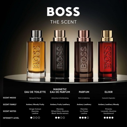 Parfume til mænd BOSS The Scent EDT 200 ml