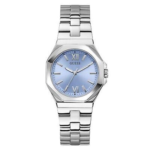 Guess Empress dameur - blå urskive, armbåndsur