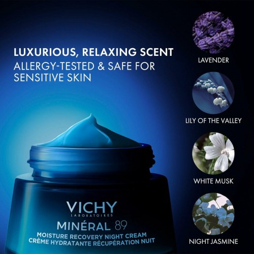 Ansigtscreme Vichy Minéral 89 Night Cream 50 ml