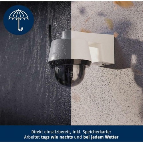 ABUS SmartLook PPIC52520 trådløst IP overvågningskamera - 1080p Wi‑Fi, hvid