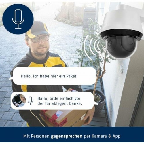 ABUS SmartLook PPIC52520 trådløst IP overvågningskamera - 1080p Wi‑Fi, hvid