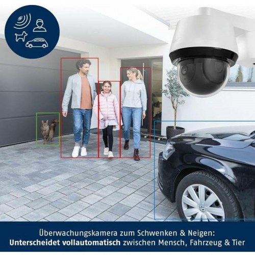 ABUS SmartLook PPIC52520 trådløst IP overvågningskamera - 1080p Wi‑Fi, hvid